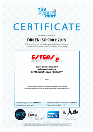 DIN EN ISO 9001:2015